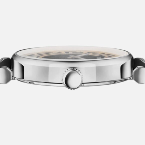 Versace Womens Stainless Steel 35mm Strap Fashion Watch